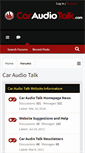 Mobile Screenshot of caraudiotalk.com